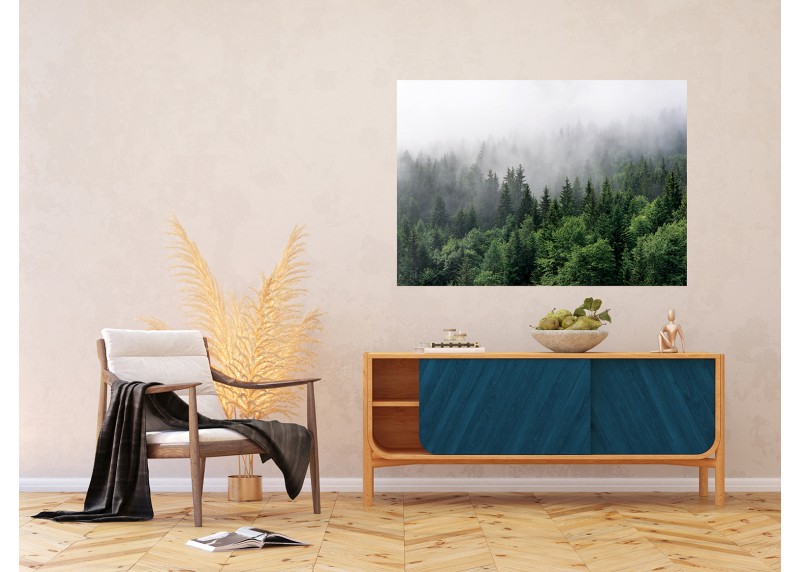 Magicky les , AG Design, fototapeta ekologická vliesová do obývacího pokoje, ložnice, jídelny, kuchyně, lepidlo součástí balení, 155x110