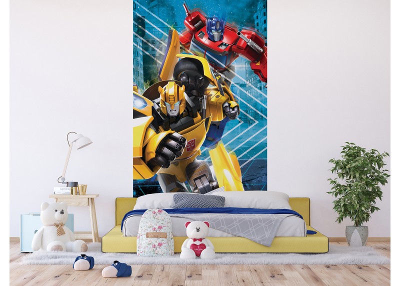 TRANSFORMERS, AG Design, fototapeta do dětského pokoje, lepidlo součástí balení, 150x270