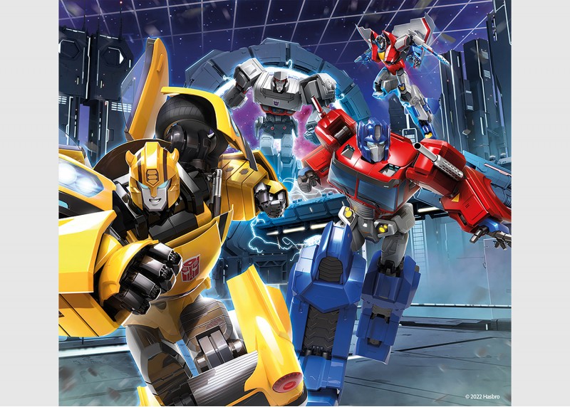 Transformers vzhůru do boje, AG Design, fototapeta do dětského pokoje, lepidlo součástí balení, 300x270