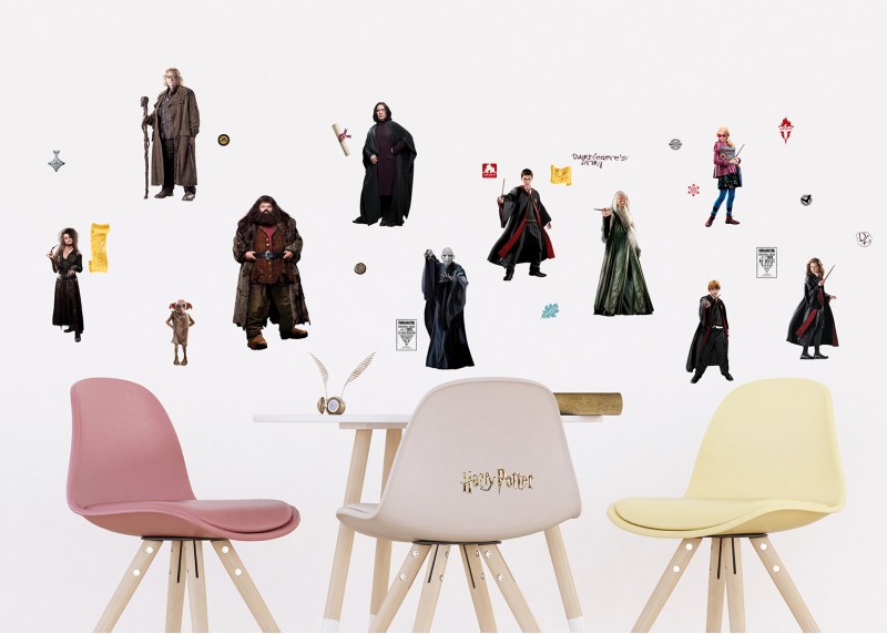 Samolepka na zeď dětská,  AG Design, DK 1643 - 410, Harry Potter , 42,5x65 cm